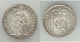 Utrecht. Provincial Gulden 1794 Choice UNC, KM102.3. 32mm. 10.57gm. 

HID09801242017