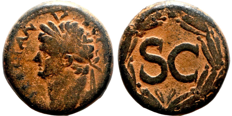 Vespasian (69-79). Seleucis and Pieria, Antioch. AD 73-4. Laureate head l. R/ SC...