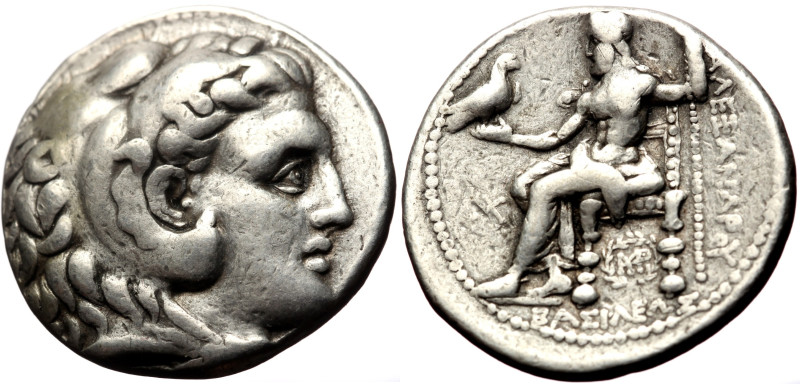 Kings of Macedon, Kassander (Regent, 317-305 BC, or King, 305-298 BC) AR Tetradr...