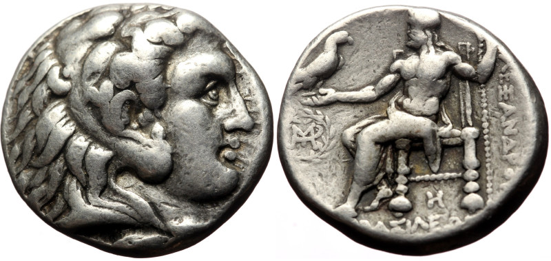 Kings of Macedon, Alexander III the Great AR Tetradrachm (Silver, 17.02g 25mm) 3...