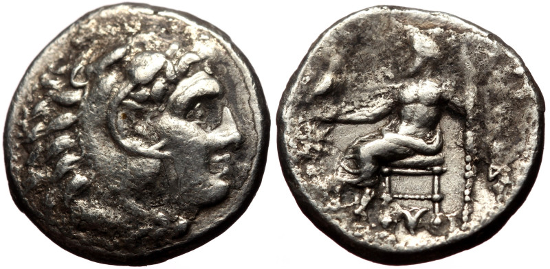 Kings of Macedon, Alexander III 'the Great' (336-323 BC) AR Drachm (Silver, 4.08...