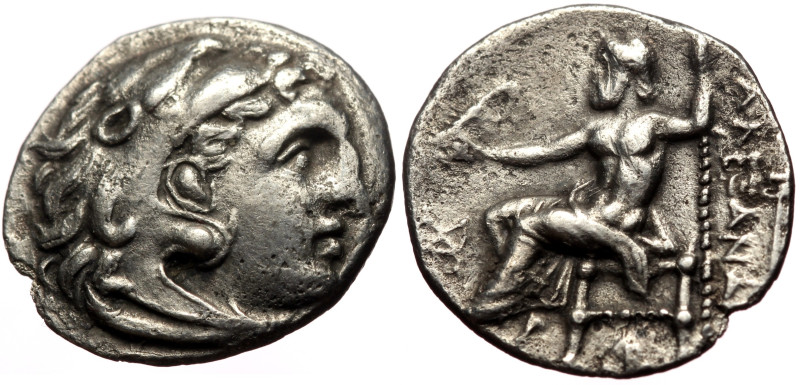 Kings of Macedon, Alexander III "the Great". (336-323 BC) AR Drachm (Silver, 3.9...