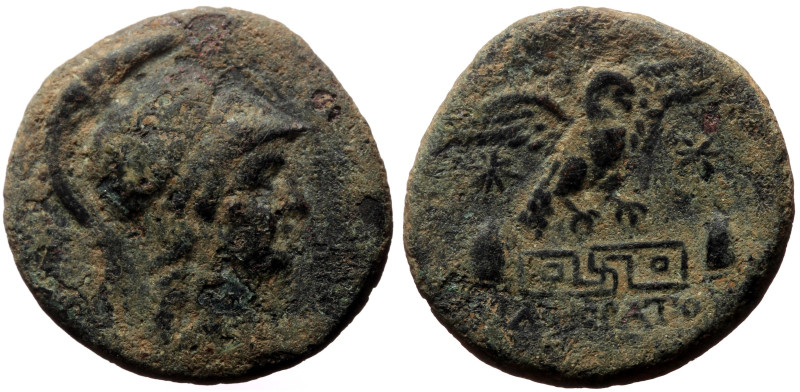 Phrygia, Apameia AE (Bronze, 5.98g, 22mm) ΦIΛOKΡATOYΣ AΡIΣTEOY (ca. 133-48 BC) 
...