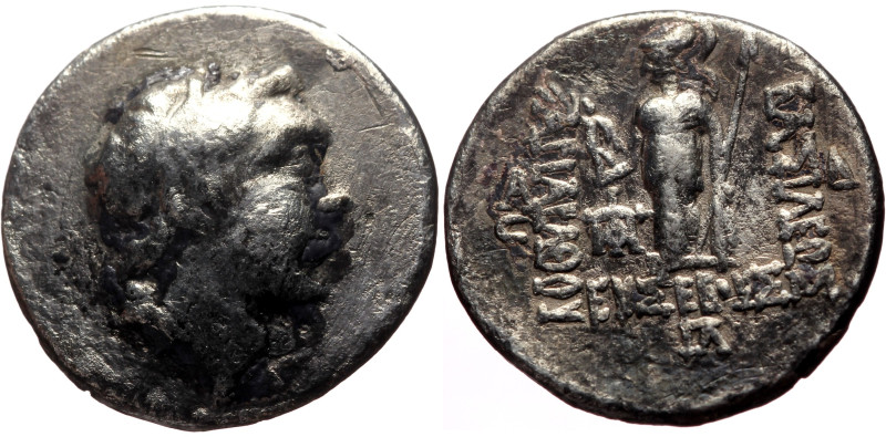 Kings of Cappadocia, Ariarathes V Eusebes Philopator (ca. 163-130 BC), drachm (S...