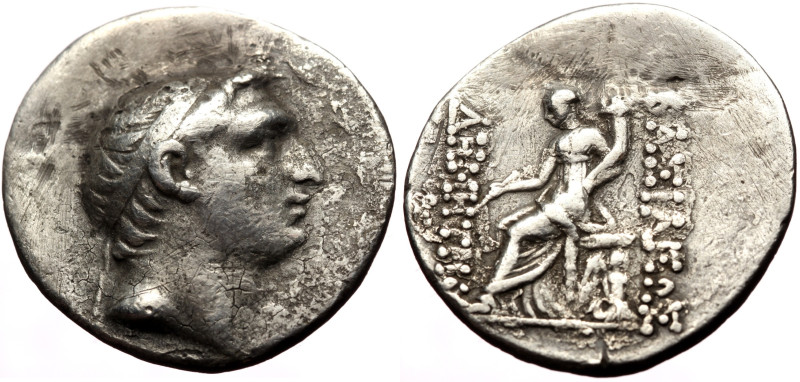 Seleukid Kings of Syria, Demetrios I (162-150 BC) AR Tetradrachm (Silver, 14.06g...