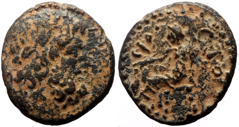 Unidentified Greek AE (Bronze, 5.58g, 18mm)
Artificial sand patina