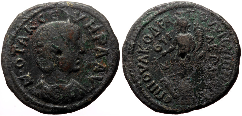 Phrygia, Cotiaeum AE (Bronze, 8.54g, 27mm) Otacilia Severa (Augusta) Magistrate:...