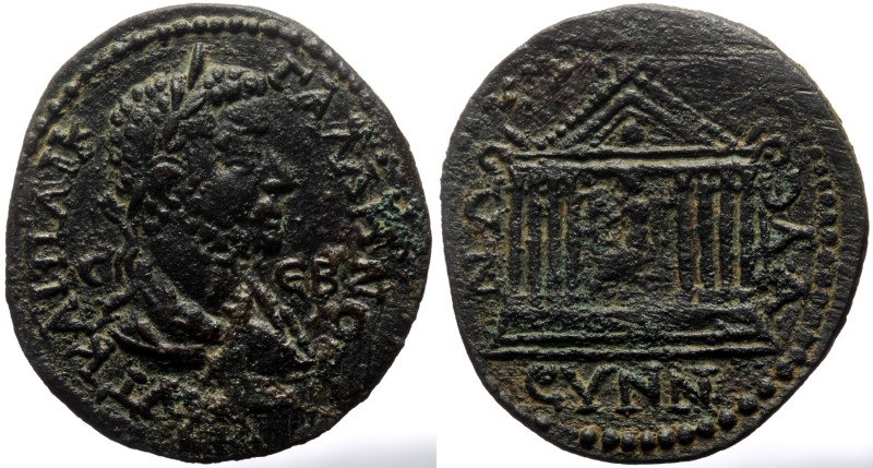 Phrygia, Synnada AE (Bronze, 17.71g, 36mm) Gallienus (sole reign, 260-268) Magis...