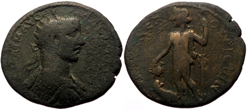 Cilicia, Anemurium (Bronze, 8.90g, 27mm) Severus Alexander (222-235) Issue: ƐΤ Ι...