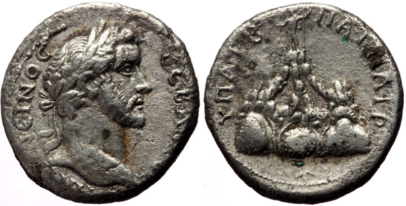 Cappadocia, Caesarea, Antoninus Pius (138-161), didrachm (Silver, 2.5 mm, 6.28 g...