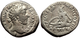 *Just 5 specimens recorded by acsearch*
Marcus Aurelius (161-180) AR Denarius (Silver, 3.17g, 18mm) Rome, 164
Obv: ANTONINVS AVG ARMENIACVS, laureate ...