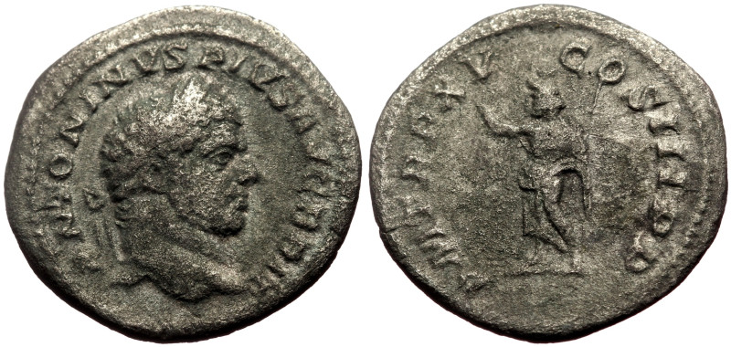 Caracalla (197-217) AR Denarius (Silver, 3.06g, 19mm) Rome.
Obv: ANTONINVS PIVS ...