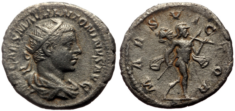 Elagabalus (218-222) AR Antoninianus (Silver, 3.96g, 22mm) Rome
Obv: IMP CAES AN...