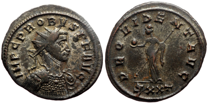 Probus (276-282) AE Antoninianus (Bronze, 3.40g, 23mm). Ticinum, 277. 
Obv: IMP ...