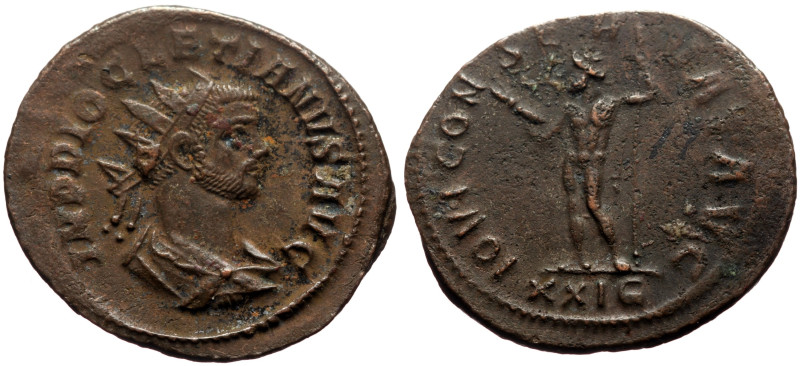 *Seems to be not recorded in major references*
Diocletian (284-305) AE Antonini...