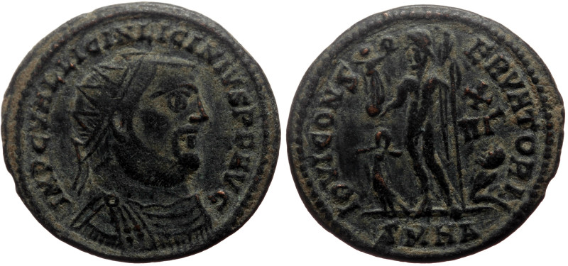 Licinius I (308-324) AE Follis (Bronze, 2.93g, 21mm) Heraclea
Obv: IMP C VAL LIC...