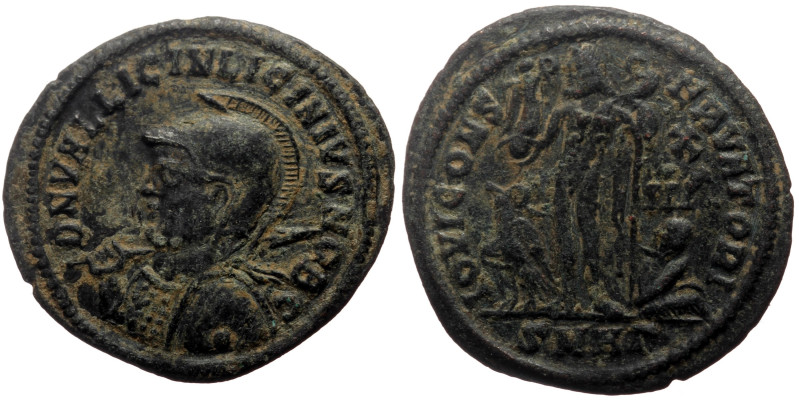 Licinius II (Caesar, 317-324) AE (Bronze, 2.39g, 21mm) Nicomedia, 321-324.
Obv:...