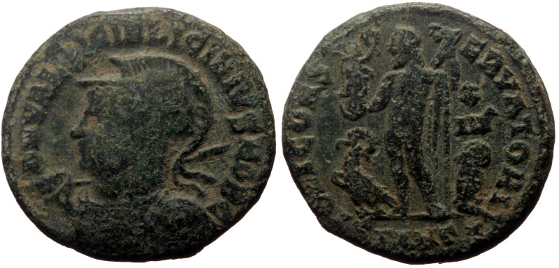 Licinius II as caesar (317-324), follis (Bronze, 3.60 g, 18.8 mm), Heraclea.
Ob...