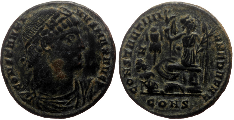 Constantine I (307/310-337) AE (Bronze, 2.88g, 19mm) Constantinople, 7th officin...