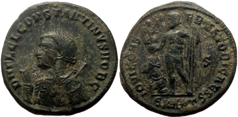 Constantine II as Caesar (316-337), follis (Bronze, 3.20 g, 24.4 mm), Antioch, s...