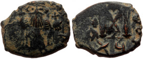 Unidentified Byzantine AE (Bronze, 2.63g, 19mm) possibly Constans II (641-668)