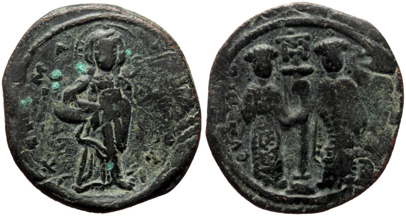 Constantine X Ducas and Eudocia (1059-1067) AE Follis (Bronze, 7.13g, 29mm) Cons...