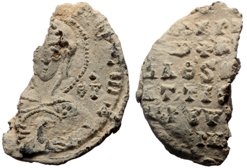 Byzantine Lead seal (3.22g, 22mm)
Issuer name unidentified (maybe Akritas?) imp...