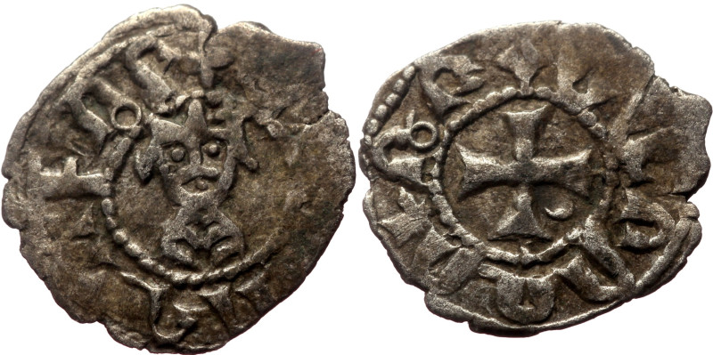 Armenia, Cilician Armenia Royal Hetoum II (1289-1306) AR Denier (Silver, 0.65g, ...