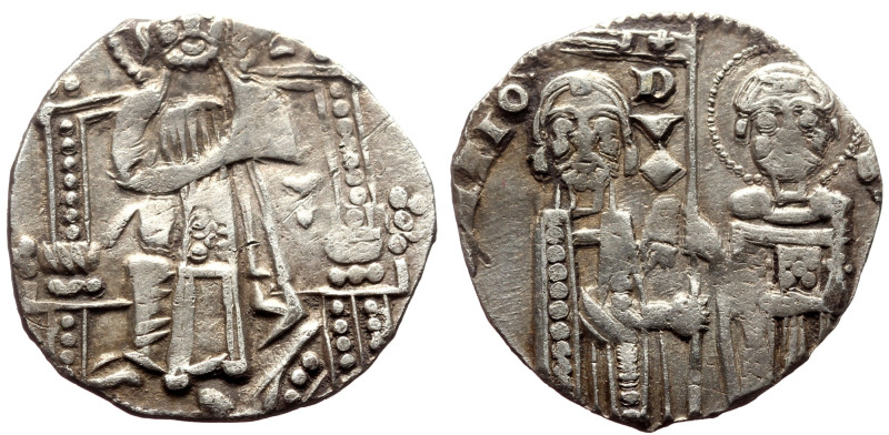 Italy, Venice AR Grozzo (Silver, 1.39g, 17mm) Giovanni Soranzo (1312-1328)
Obv: ...