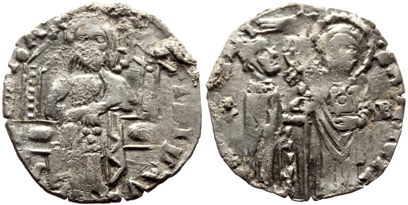 Italy, Venice AR Grosso (Silver, 1.53g, 20mm) Francesco Foscari (1423-1457) 
Obv...