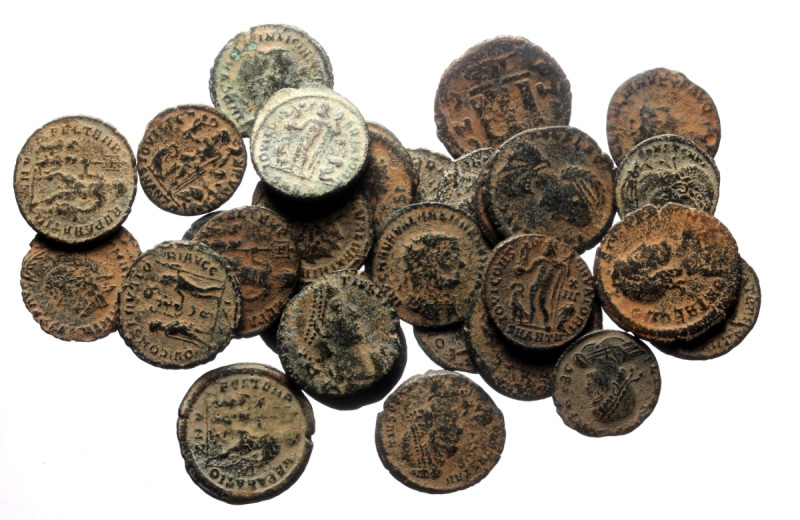 30 Roman Imperial bronze coins (91.42g)