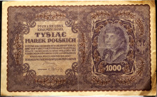Poland, 1000 Marek Polskich, 1919