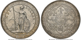 Victoria Trade Dollar 1901-B AU58 NGC, Bombay mint, KM-T5. HID09801242017 © 2024 Heritage Auctions | All Rights Reserved