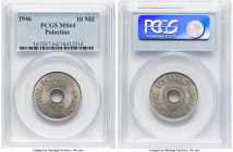 British Mandate 10 Mils 1946 MS64 PCGS, London mint, KM4. HID09801242017 © 2024 Heritage Auctions | All Rights Reserved