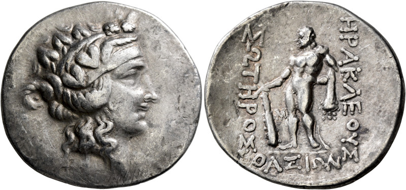 ISLANDS OFF THRACE, Thasos. Circa 148-90/80 BC. Tetradrachm (Silver, 33 mm, 16.6...