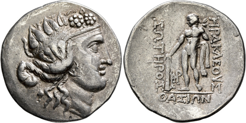 ISLANDS OFF THRACE, Thasos. Circa 148-90/80 BC. Tetradrachm (Silver, 33 mm, 16.6...