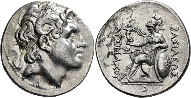 KINGS OF THRACE. Lysimachos, 305-281 BC. Tetradrachm (Silver, 32 mm, 17.02 g, 12...