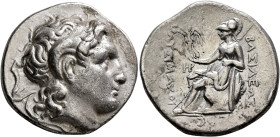 KINGS OF THRACE. Lysimachos, 305-281 BC. Tetradrachm (Silver, 26 mm, 16.96 g, 12 h), Lampsakos, circa 297/6-282/1. Diademed head of Alexander the Grea...