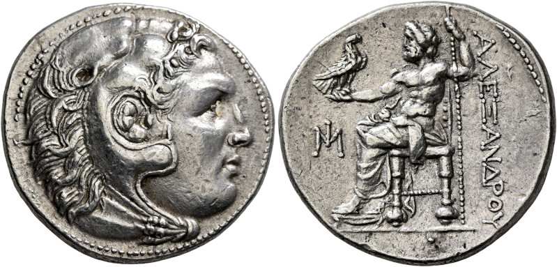 KINGS OF MACEDON. Alexander III ‘the Great’, 336-323 BC. Tetradrachm (Silver, 31...