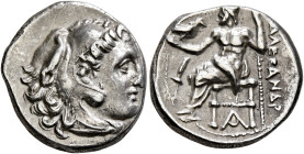 KINGS OF MACEDON. Alexander III ‘the Great’, 336-323 BC. Drachm (Silver, 17 mm, 4.24 g, 3 h), Sardes, struck under Menander or Kleitos, circa 322-319/...