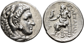 KINGS OF MACEDON. Alexander III ‘the Great’, 336-323 BC. Tetradrachm (Silver, 26 mm, 16.63 g, 3 h), Sardis, struck under Antigonos I Monopthalmos, 320...