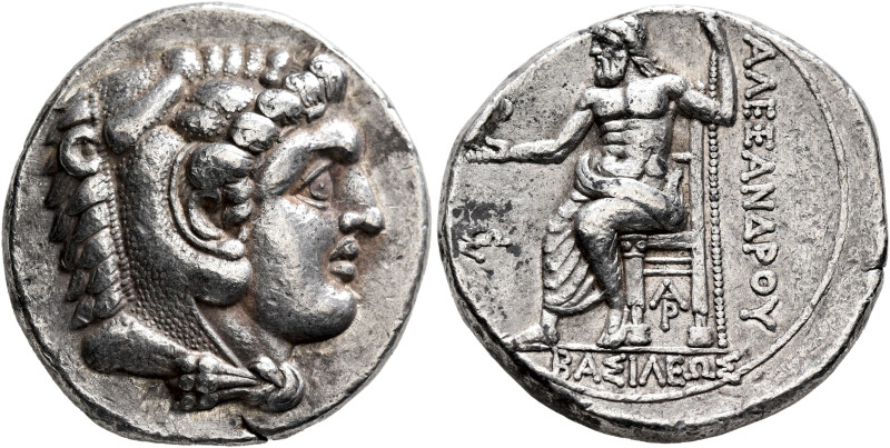 KINGS OF MACEDON. Alexander III ‘the Great’, 336-323 BC. Tetradrachm (Silver, 26...