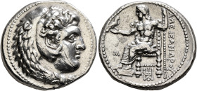 KINGS OF MACEDON. Alexander III ‘the Great’, 336-323 BC. Tetradrachm (Silver, 27 mm, 16.87 g, 12 h), Babylon, struck under Stamenes or Archon, circa 3...