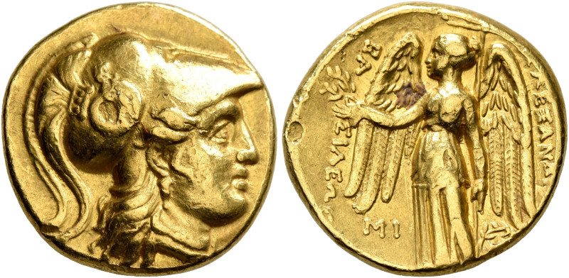 KINGS OF MACEDON. Alexander III ‘the Great’, 336-323 BC. Stater (Gold, 18 mm, 8....