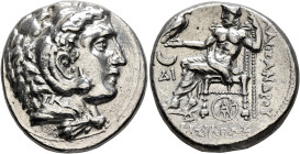 KINGS OF MACEDON. Alexander III ‘the Great’, 336-323 BC. Tetradrachm (Silver, 27 mm, 16.60 g, 6 h), Karrhai, under Seleukos I, circa 310-290. Head of ...
