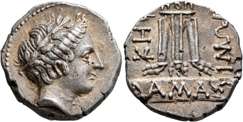 ILLYRO-PAEONIAN REGION. Damastion (Dardania). Circa 365/0-350/45 BC. Tetradrachm...