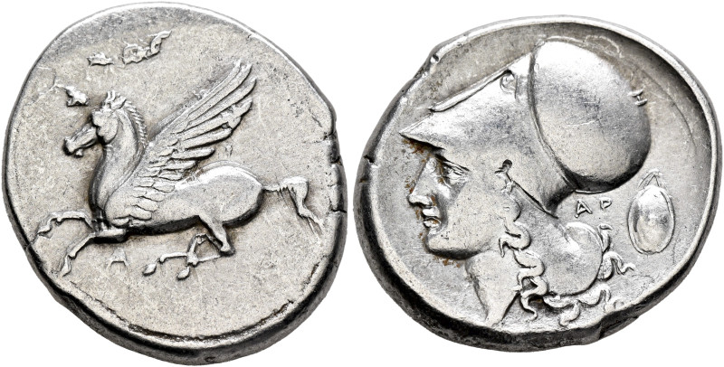 AKARNANIA. Argos Amphilochikon. Circa 330-280 BC. Stater (Silver, 24 mm, 8.33 g,...