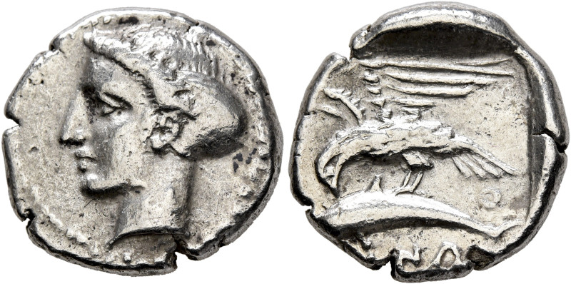 PAPHLAGONIA. Sinope. Circa 410-350 BC. Drachm (Silver, 19 mm, 6.05 g, 9 h). Head...