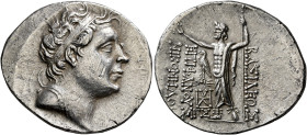 KINGS OF BITHYNIA. Nikomedes III Euergetes, 127-94 BC. Tetradrachm (Silver, 32 mm, 16.55 g, 12 h), Nikomedeia, CY 203 = 96/5. Diademed head of Nikomed...