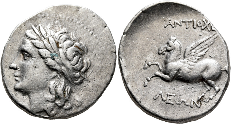 CARIA. Alabanda (as Antiocheia). Circa 197-190/88 BC. Tetradrachm (Silver, 32 mm...